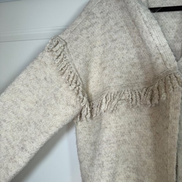 Democracy Western Fringe Cardigan with Pockets Large - Picture 9 of 14